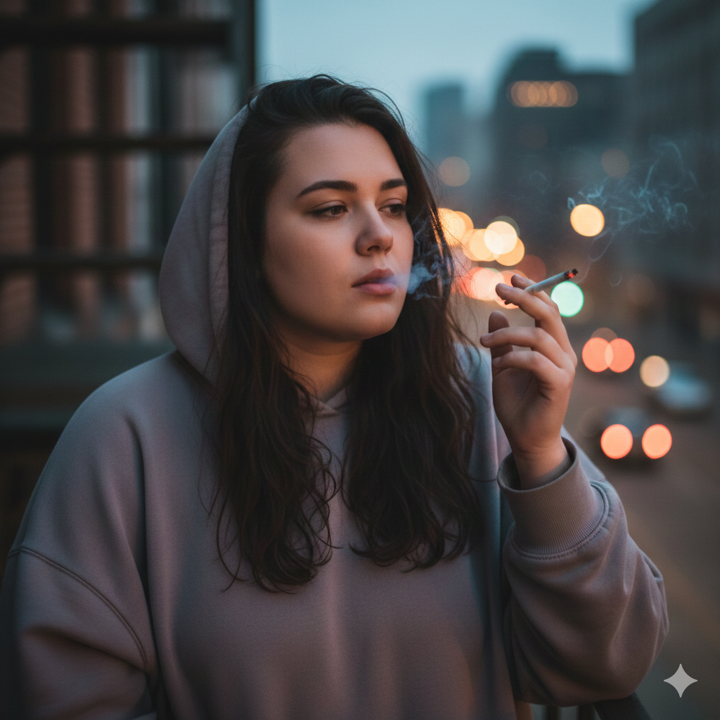 A hidradenite supurativa é mais comum em mulheres jovens, com sobrepeso e tabagistas devido à combinação de estímulos hormonais (androgênios) da idade fértil, que ativam as glândulas, e o estado inflamatório sistêmico causado pela obesidade. O excesso de peso também gera atrito mecânico e umidade nas dobras da pele, facilitando a ruptura do folículo. Paralelamente, as substâncias do cigarro provocam o entupimento dos poros (hiperqueratose) e alteram a imunidade local, funcionando como o principal gatilho para as crises.