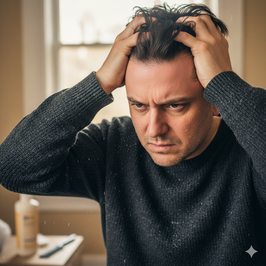 A dermatite seborreica é uma inflamação comum que causa vermelhidão e descamação, gerando uma coceira persistente que pode ferir o couro cabeludo. Ela está diretamente ligada ao estresse emocional, que desequilibra o organismo e agrava as crises. Quando o nível de tensão sobe, a produção de oleosidade aumenta, servindo de alimento para fungos que pioram a irritação. Portanto, cuidar da saúde mental é tão importante quanto usar shampoos específicos para manter a pele sob controle.
