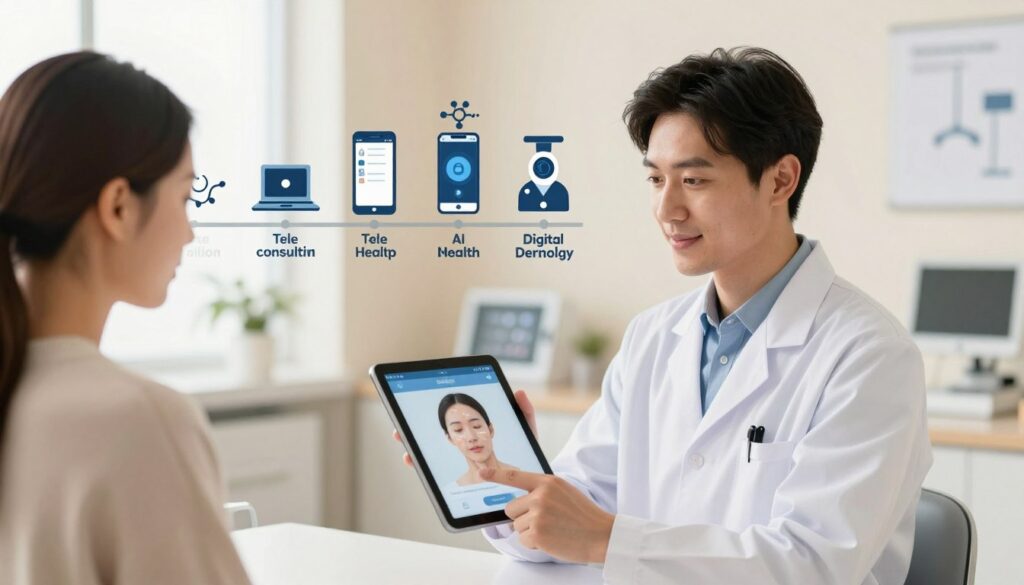 evolução da dermatologia digital