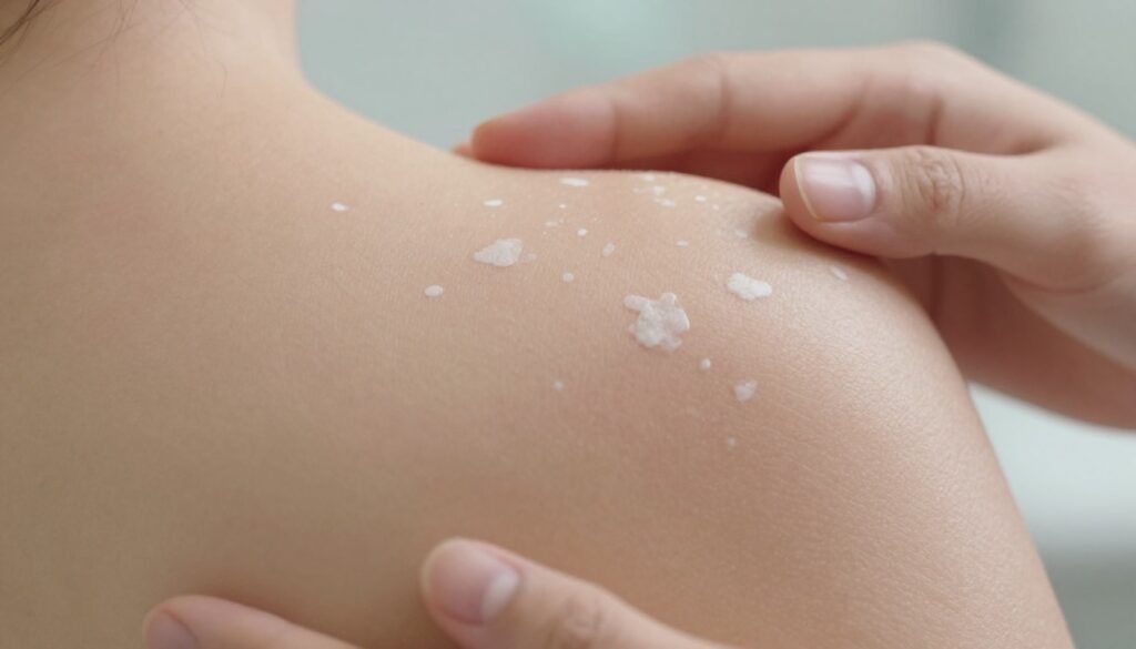 manchas brancas na pele