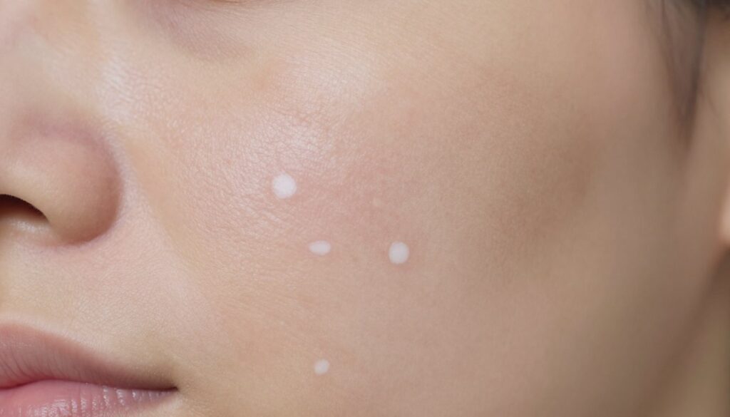 manchas brancas na pele