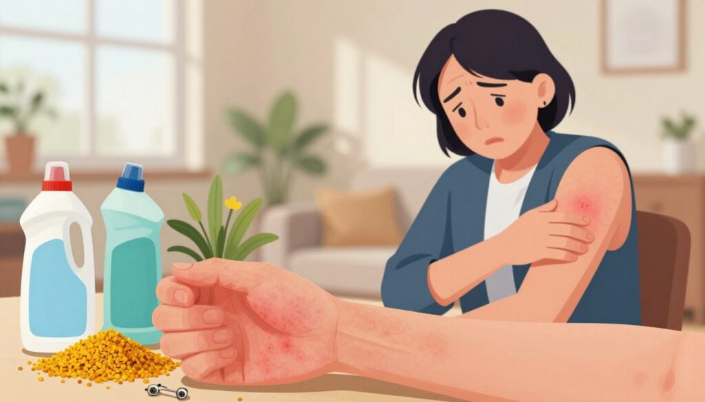 o que pode causar uma dermatite de contato? o que pode causar uma dermatite de contato?